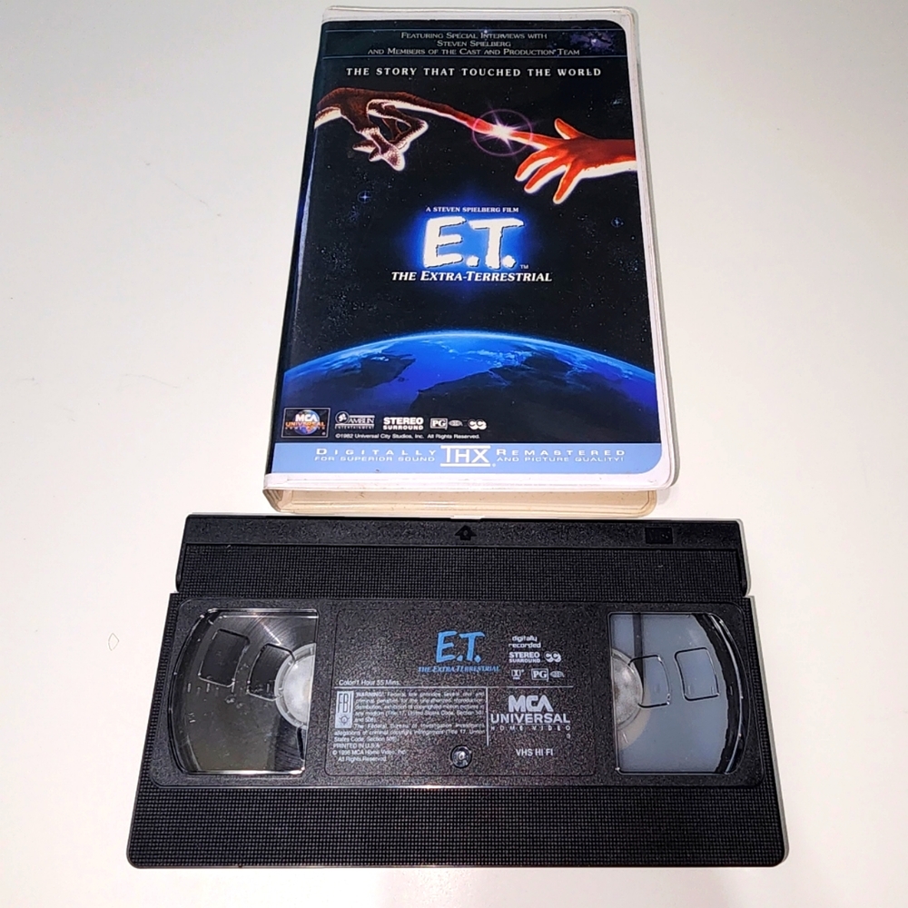 E.T. VHS Movie